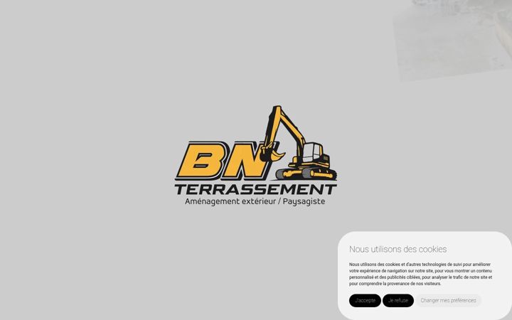 Screenshot of bn-terrassement.fr