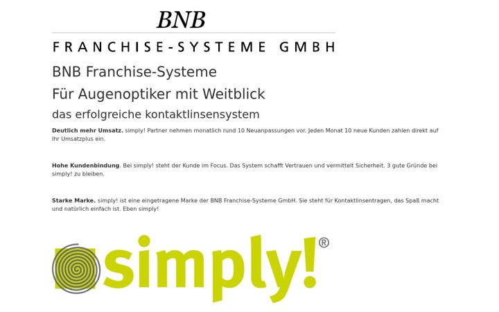 Screenshot of bnb-koeln.de