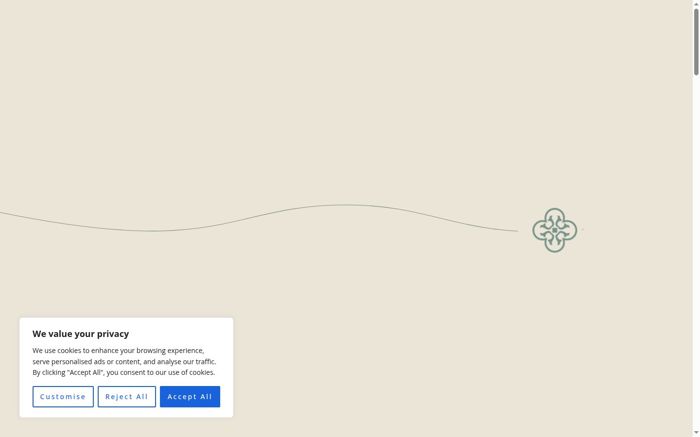 Screenshot tal-banner tal-kunsens muri qabel kwalunkwe interazzjoni