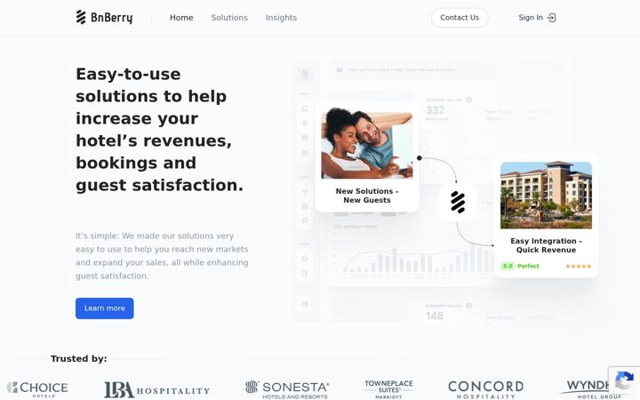 Screenshot του bnberry.com