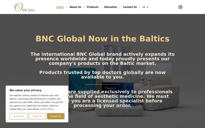 Screenshot di bncbaltic.eu