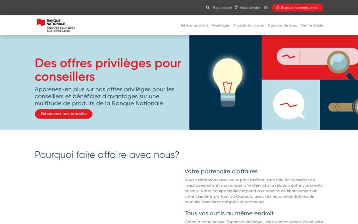 Screenshot di bncconseillers.com