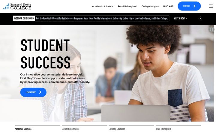 Képernyőkép: bncollege.com