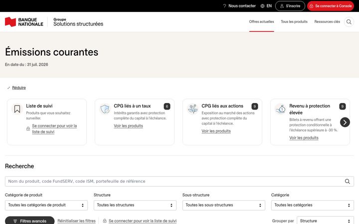 Screenshot of bncsolutionsstructurees.ca