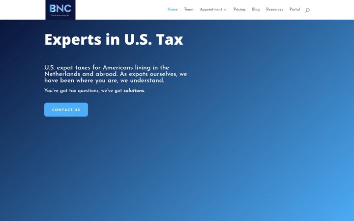 Screenshot di bnctax.com