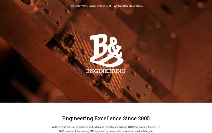Screenshot di bnd-eng.co.uk