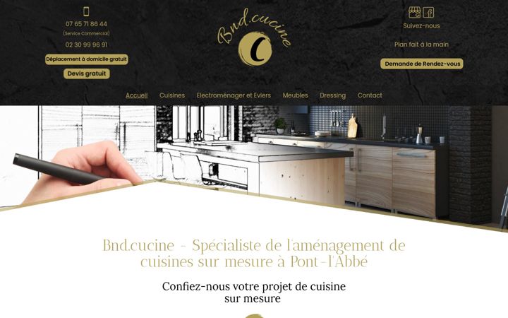 Screenshot of bndgroupe.fr