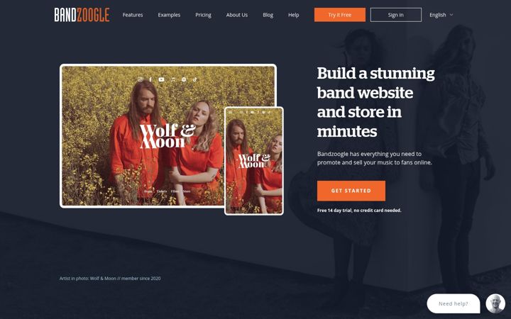 Screenshot of bndzgl.com