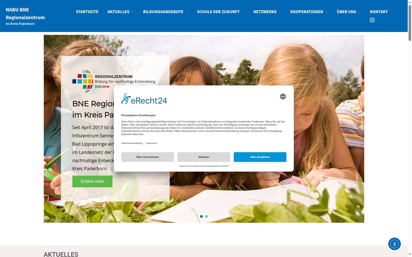 Sutikimo reklamjuostės, rodytos prieš bet kokią sąveiką, ekrano kopija