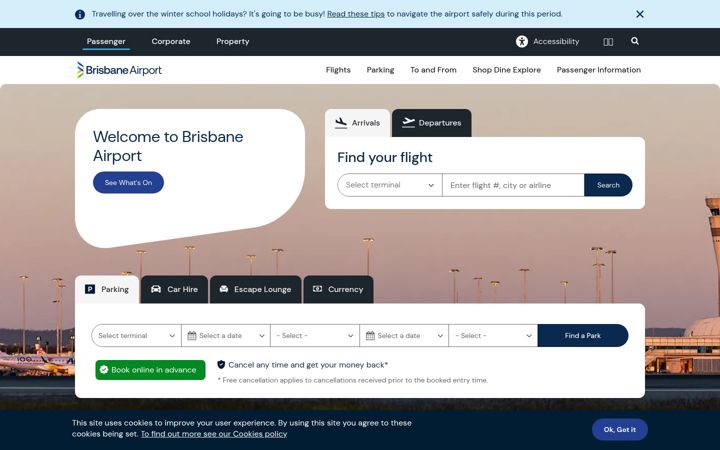 Screenshot of bne.com.au