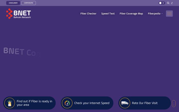 Screenshot of bnet.bh