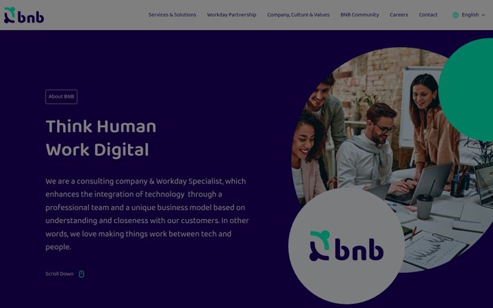 Screenshot di bnetbuilders.com