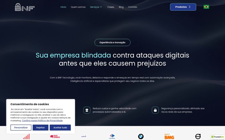 Ekrano kopija bnftec.com
