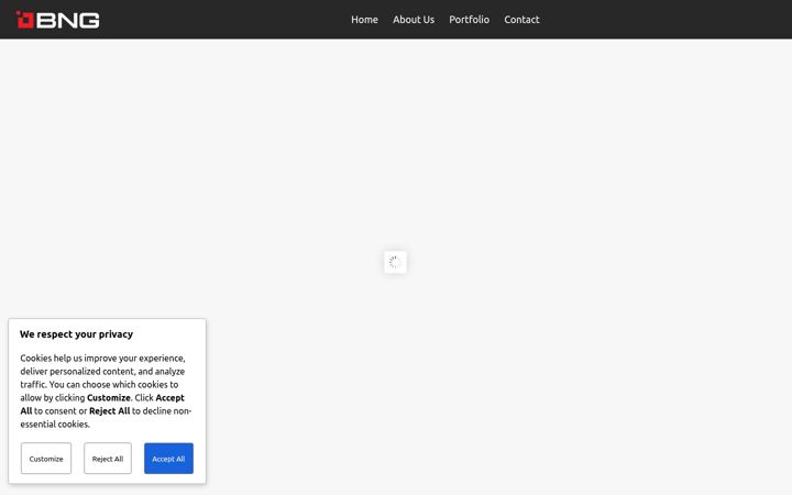 Ekrano kopija bnginnovates.com