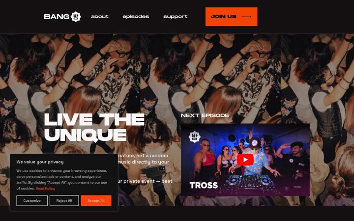 Screenshot of bngrm.com