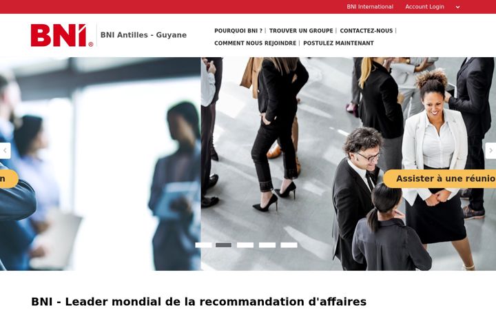Screenshot of bni-antilles.fr