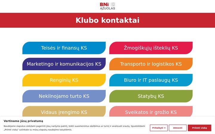 Zrzut ekranu bni-azuolas.lt