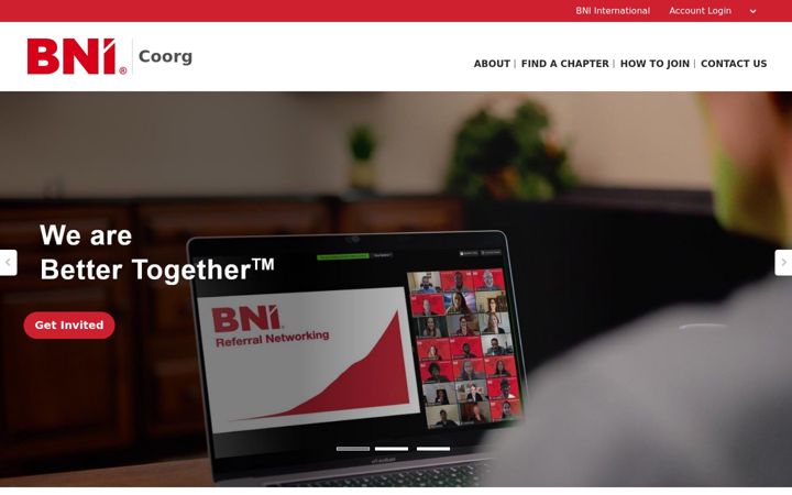 Skærmbillede af bni-coorg.in