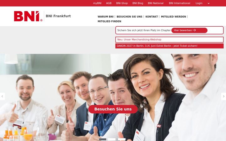 Екранна снимка на bni-frankfurt.com