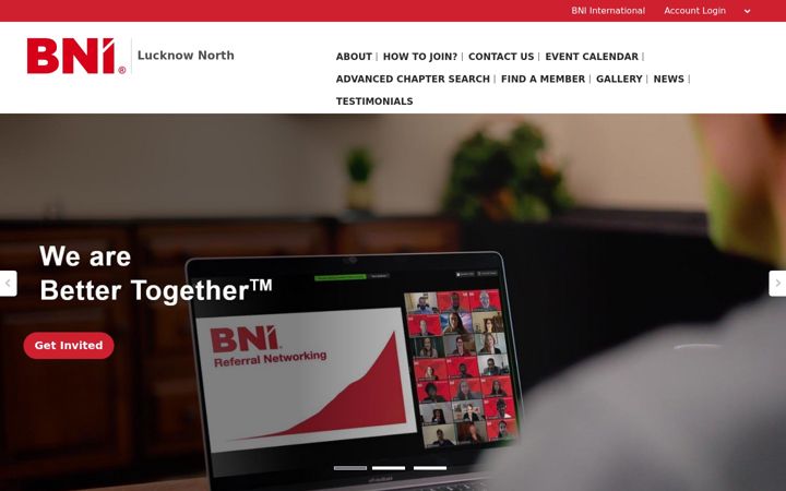 Screenshot ta' bni-lucknownorth.in