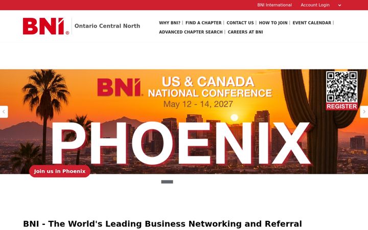 Screenshot of bni-ocn.com