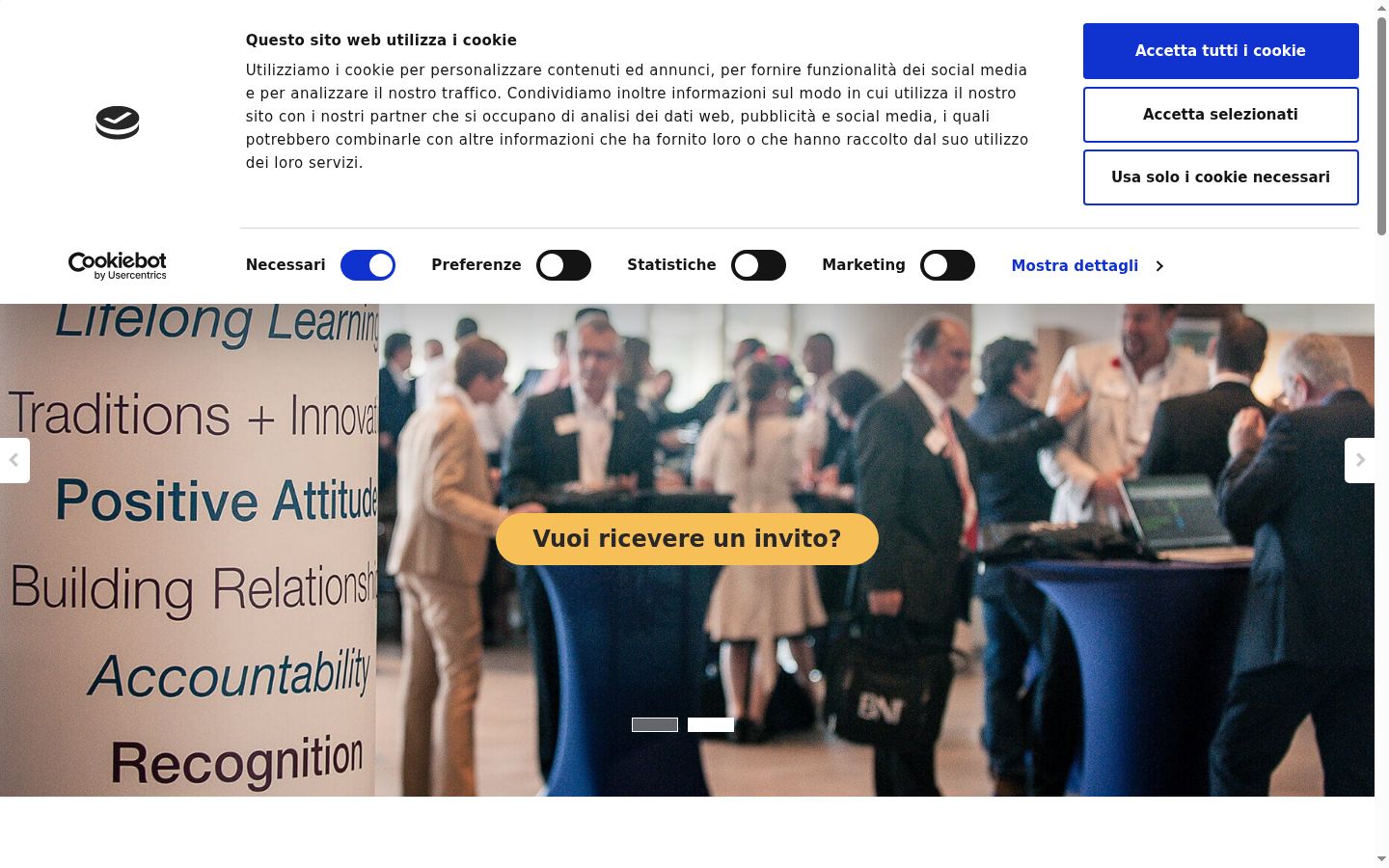 Screenshot des Einwilligungsbanners vor jeglicher Interaktion