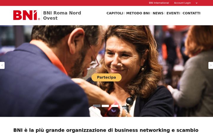 Screenshot του bni-romanordovest.it