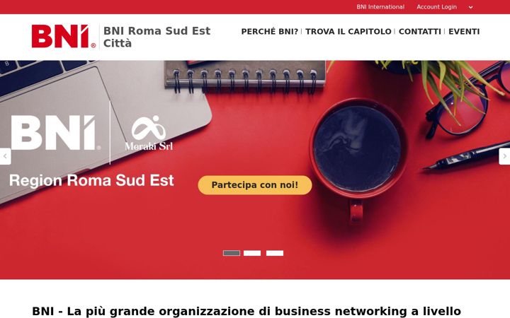 Screenshot του bni-romasudestcitta.it