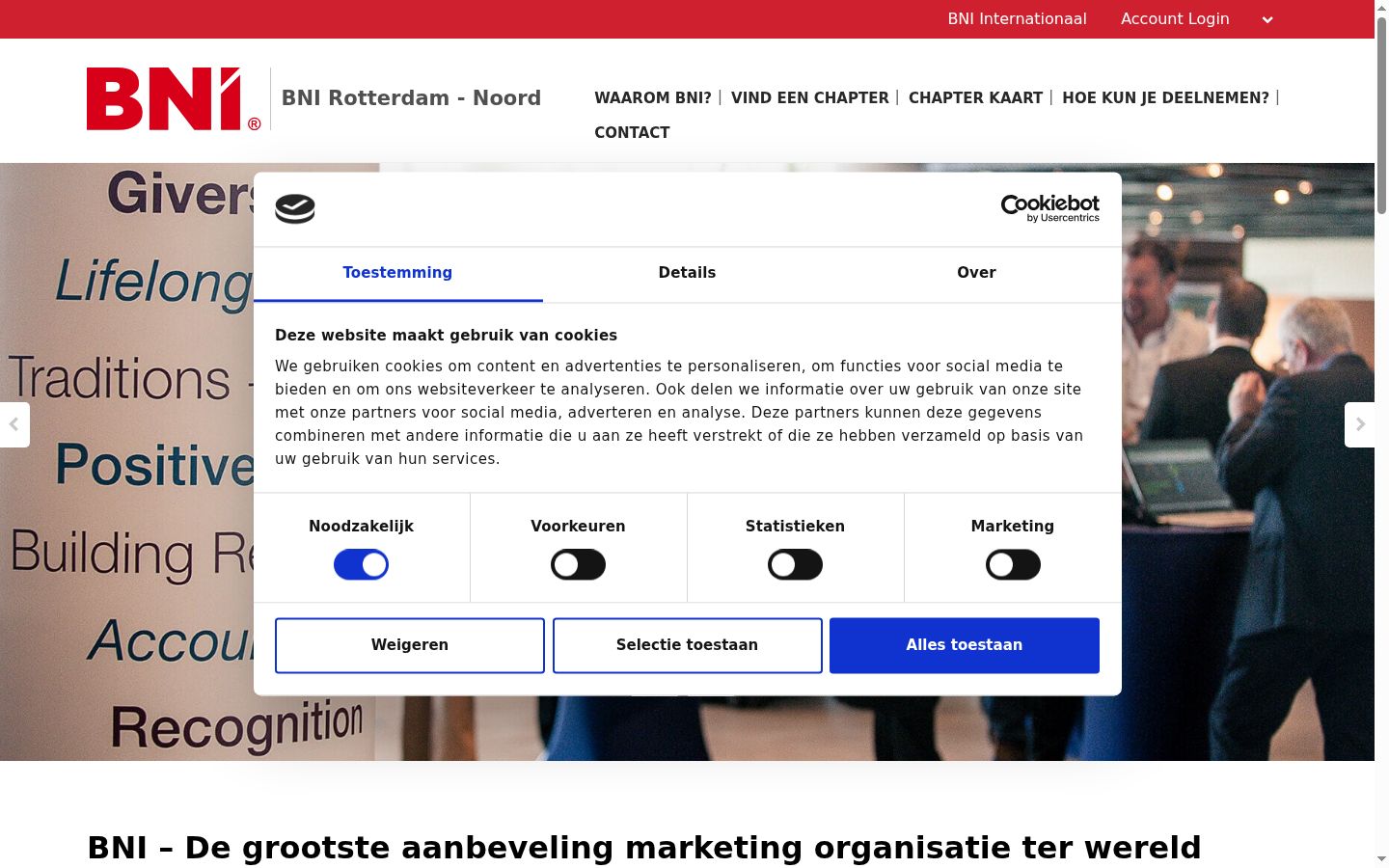 Sutikimo reklamjuostės, rodytos prieš bet kokią sąveiką, ekrano kopija