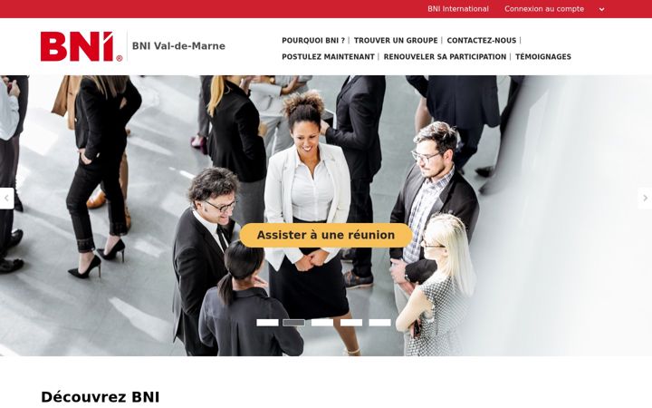 Screenshot of bni-val-de-marne.fr