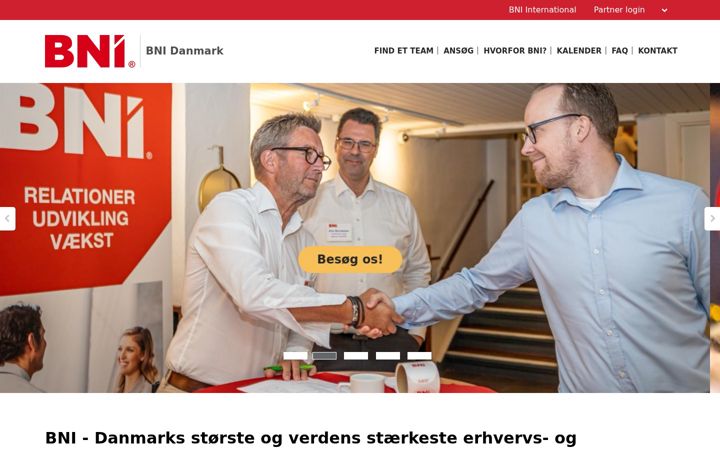 Screenshot of bni.as