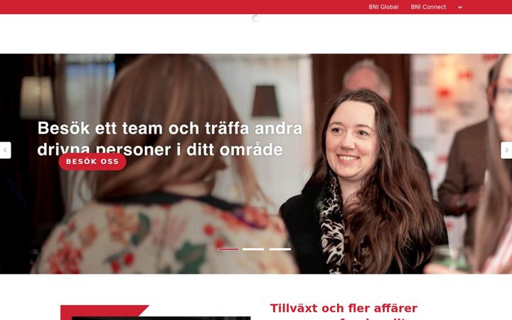 Screenshot of bni.nu