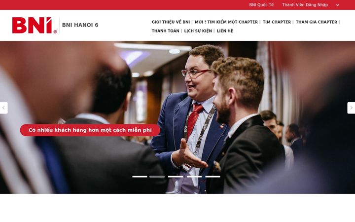 Screenshot of bni06.com
