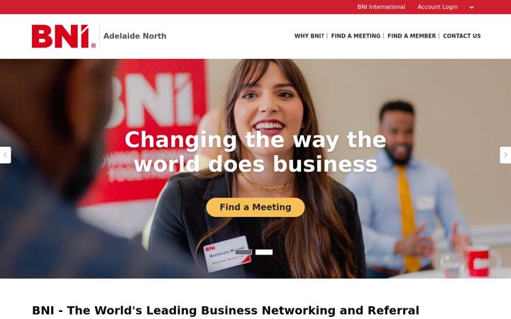 Screenshot of bnian.com.au