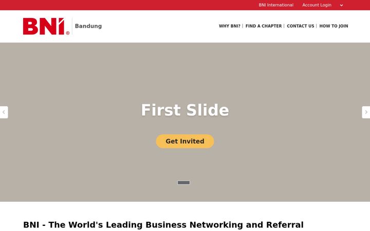 Screenshot of bnibandung.com