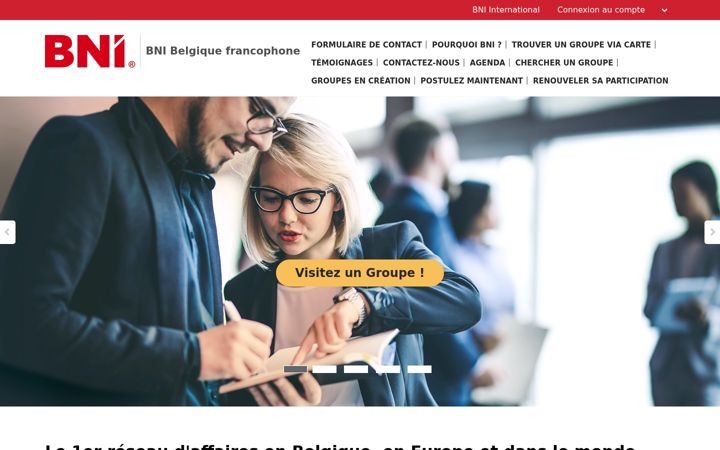 Screenshot of bnibelgique.be