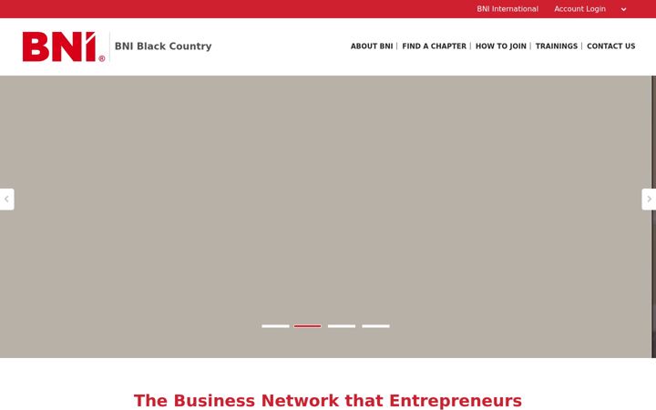 Kuvakaappaus sivustosta bniblackcountry.com