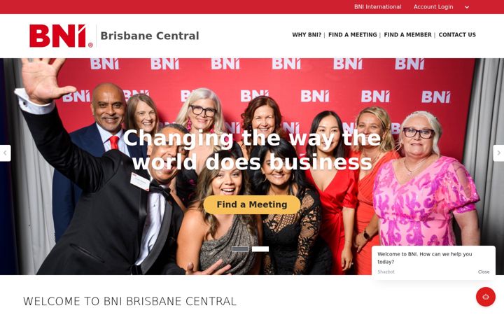 Kuvakaappaus sivustosta bnibrisbanecentral.com.au