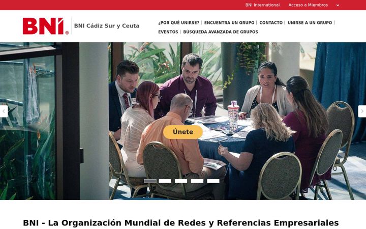 Captură de ecran a bnicadizsuryceuta.com