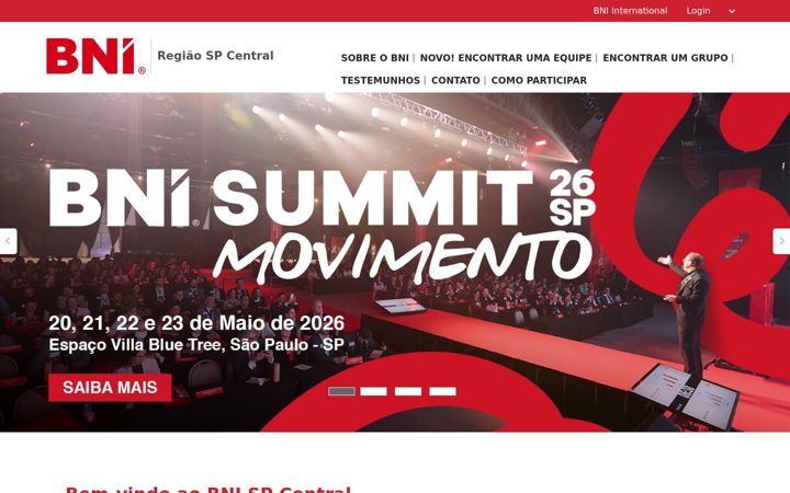 Screenshot of bnicentral.com.br