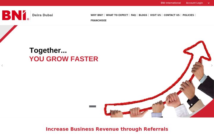 Screenshot of bnideiradubai.ae