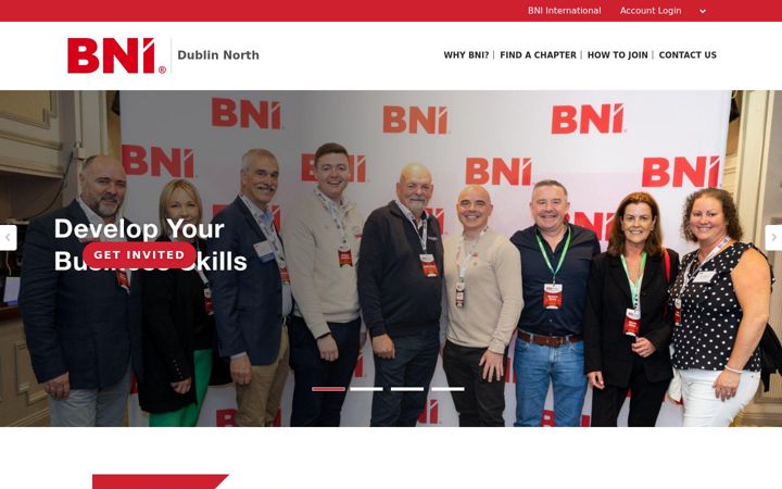 Screenshot of bnidublinnorth.ie