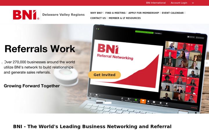 Screenshot of bnidvr.com