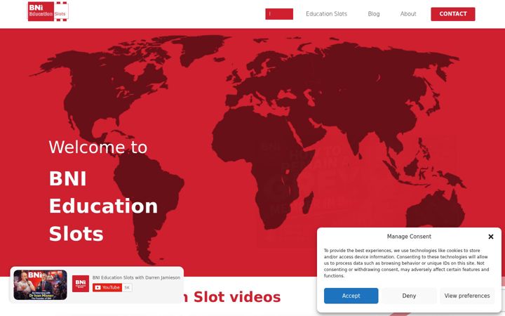 Screenshot of bnieducationslots.com