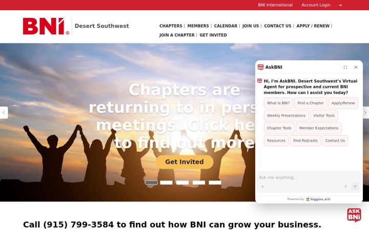 Screenshot of bnielpaso.com
