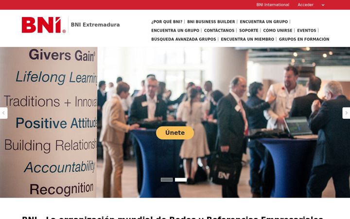 Screenshot of bniextremadura.com