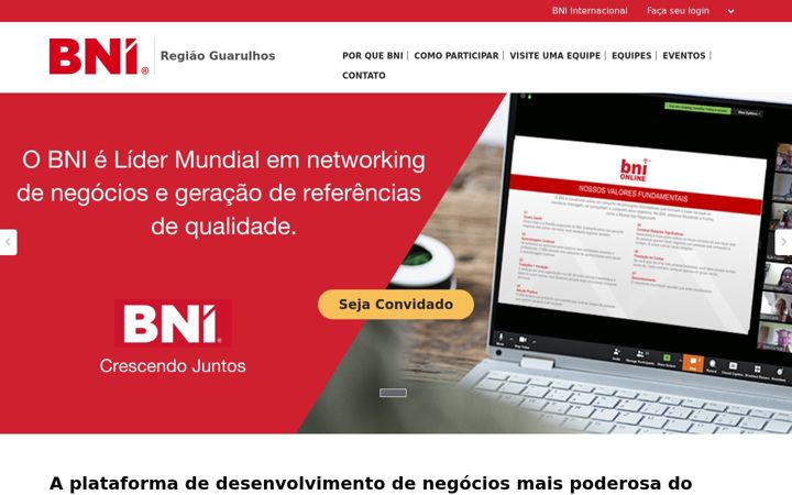 Screenshot of bniguarulhos.com.br