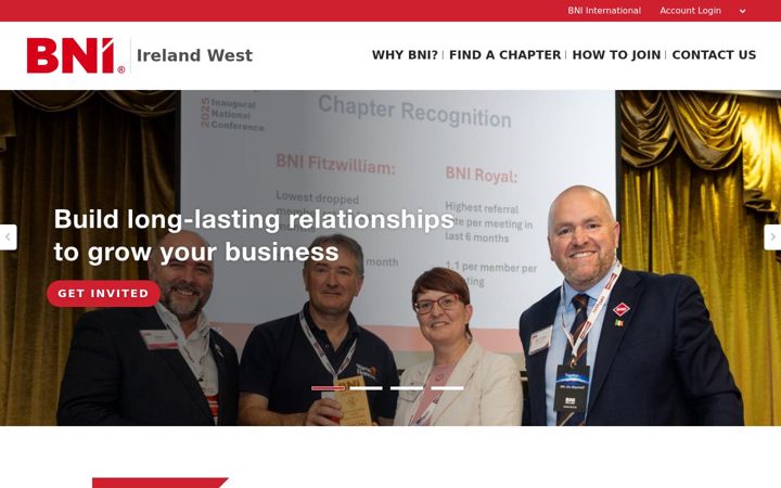 Screenshot of bniirelandwest.ie