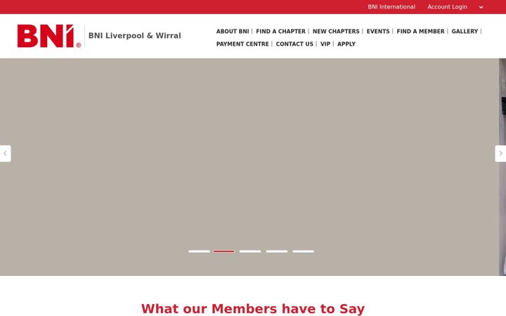 Screenshot of bnilcr.com