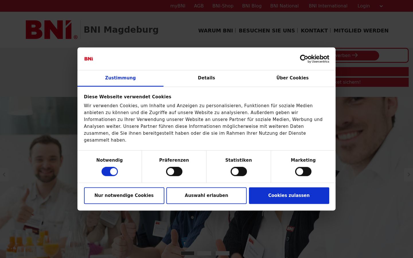 Sutikimo reklamjuostės, rodytos prieš bet kokią sąveiką, ekrano kopija